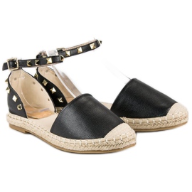 Rock espadrilles szandál fekete 1