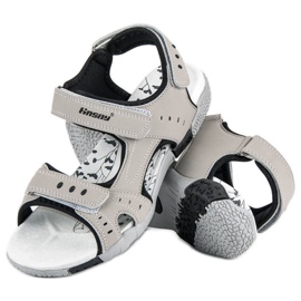 Hasby Lapos sportszandál szürke 1