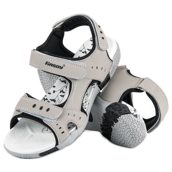 Hasby Lapos sportszandál szürke 1