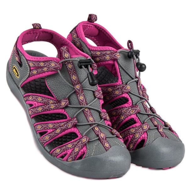 American Club Zárt amerikai szandál ibolya szürke 1