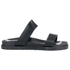 Fekete női papucs 1