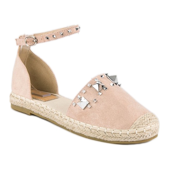 Lapos espadrill szandál rózsaszín 1 Lapos espadrill szandál rózsaszín 1