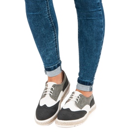 Ideal Shoes Cipők, espadrillák szürke 1 Ideal Shoes Cipők, espadrillák szürke 1