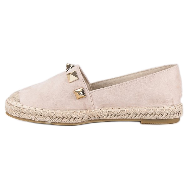 Bestelle Bézs espadrillák strasszokkal 1