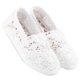 Marquiz Fehér csipke tornacipő 2