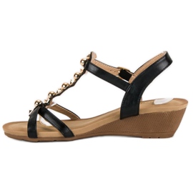 Fekete ékszandál 2