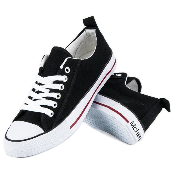 McKey Klasszikus női tornacipő fekete 2