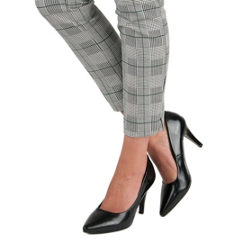 Fekete VINCEZA magassarkú 1