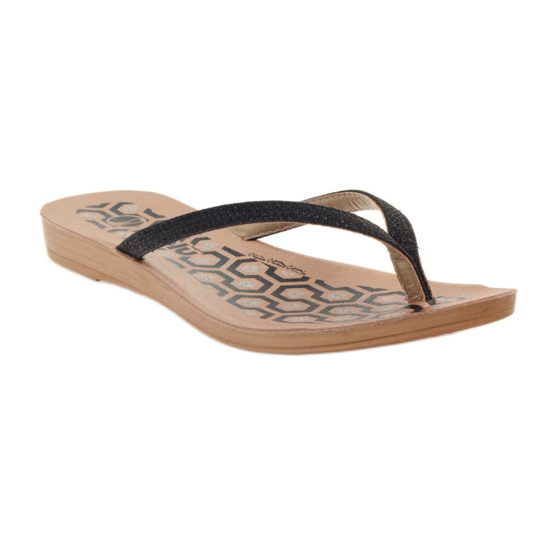 INBLU IR063 fekete flip-flop szürke 1