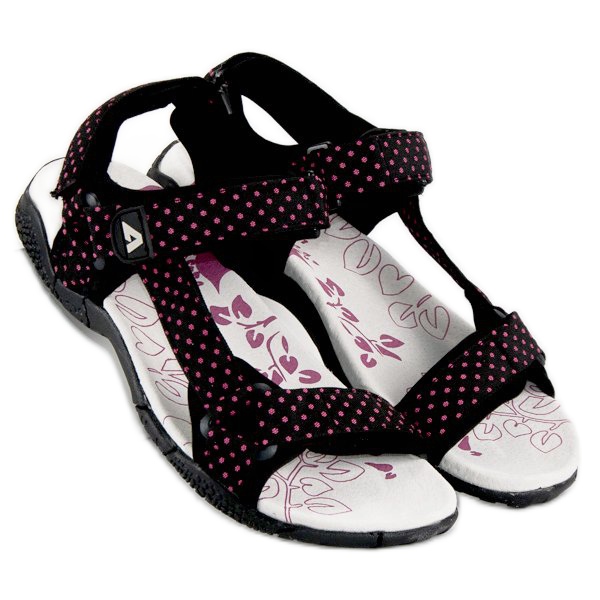 American Club Textil tépőzáras amerikai szandál fekete 2