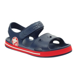 Vízi szandál Żabka COQUI Navy Blue piros sötétkék 1