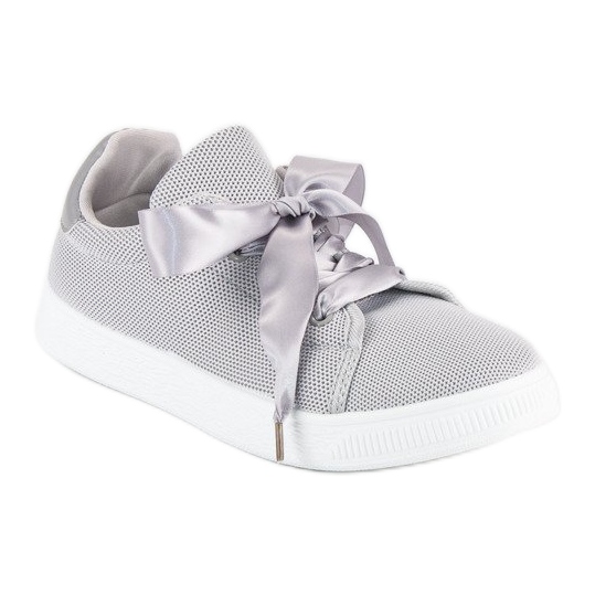 Textil fűzős tornacipő szürke 1 Textil fűzős tornacipő szürke 1