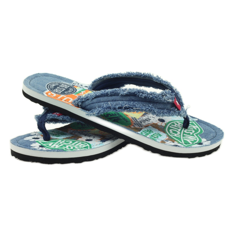 Farmer Big Star 274A126 flip-flop kék 3