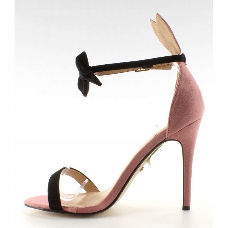 ZS-15P füllel ellátott szegecses szandál Rózsaszín 2