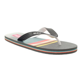 Big Star férfi flip -flops 174410 fekete 1