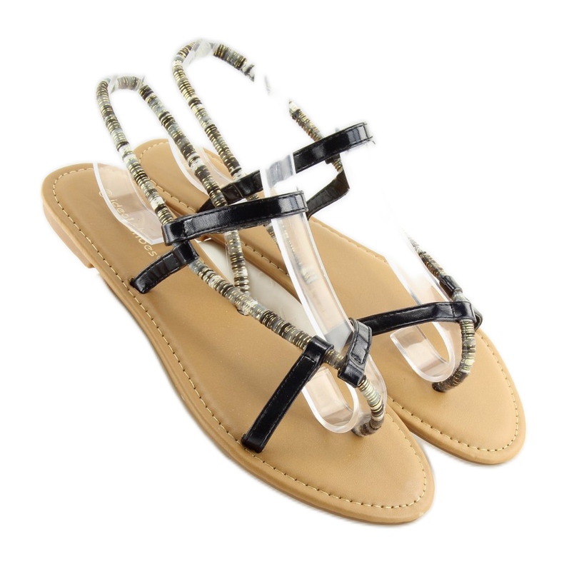 Fekete szandál 5130 fekete 2