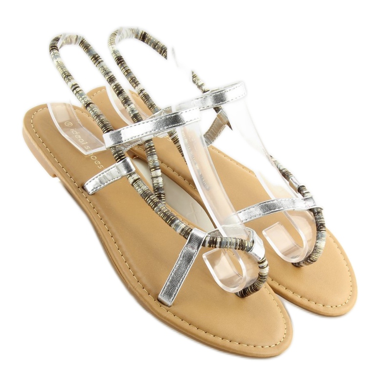 Ezüst szandál 5130 ezüst szürke 2 Ezüst szandál 5130 ezüst szürke 2