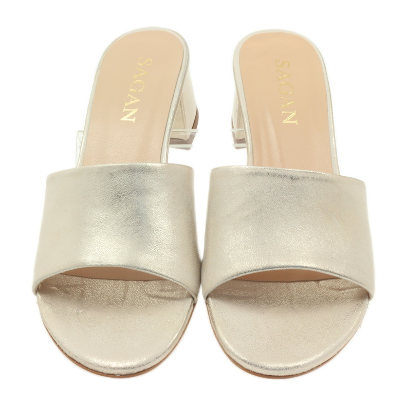 Sagan arany papucs 2554 aranysárga 3