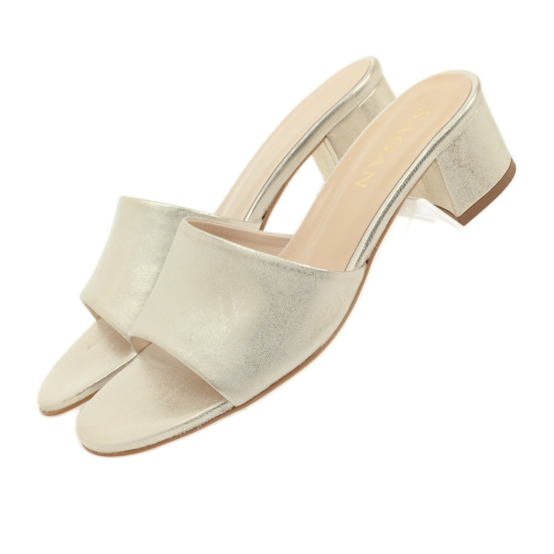 Sagan arany papucs 2554 aranysárga 4