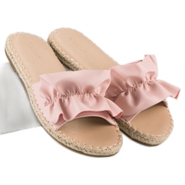 Vices Rózsaszín flip espadrilles satu 2