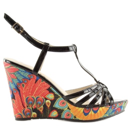 Fekete fekete szandál BL201 fekete 1