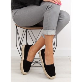 Fekete női espadrillák BB10P fekete 1