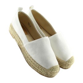 Fehér női espadrillák BB10P fehér 1