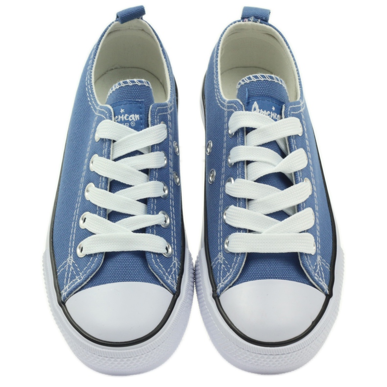 American Club Amerikai tornacipő gyerekcipő kék tornacipő 3