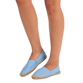 Világoskék espadrillák 2