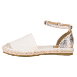 Nio Nio Csipke espadrillák fehér 1