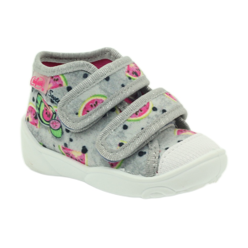 Befado szürke görögdinnye tornacipő papucs zöld rózsaszín 1