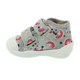 Befado szürke görögdinnye tornacipő papucs zöld rózsaszín 2