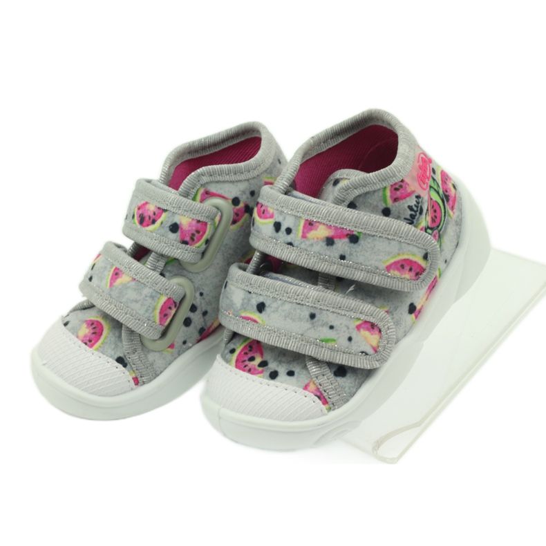 Befado szürke görögdinnye tornacipő papucs zöld rózsaszín 4