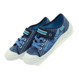 Fiú tornacipő Befado 251y092 kék sötétkék 4
