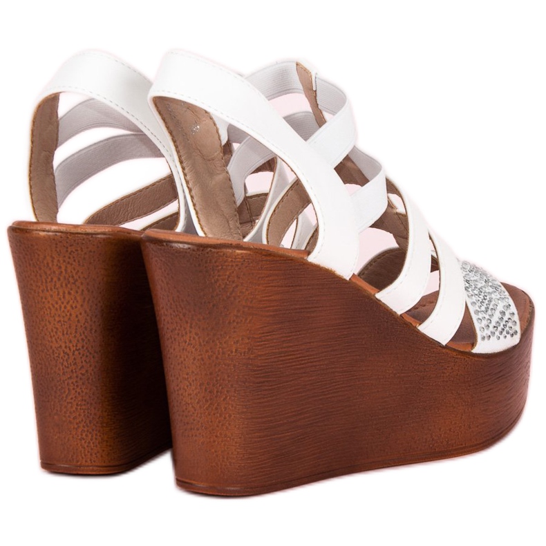 Renda Könnyű ékszandál fehér 1