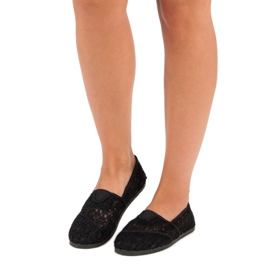 Fekete csipke balerinák 1 Fekete csipke balerinák 1