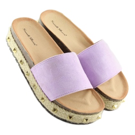 Violet espadrilles LS51 L.LILA papucs 2