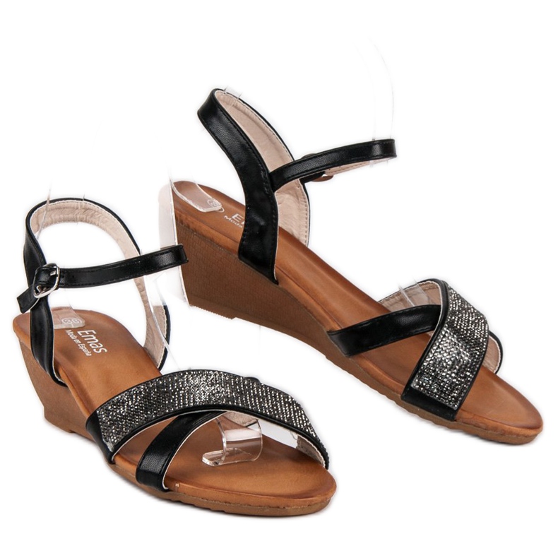 Fekete ékszandál 2