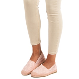 Seastar Rózsaszín csipke espadrillák 2