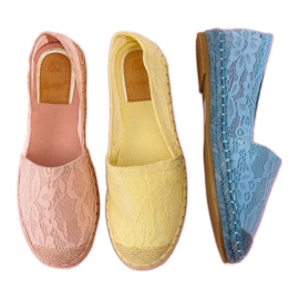 Seastar Kék csipke espadrillák 1
