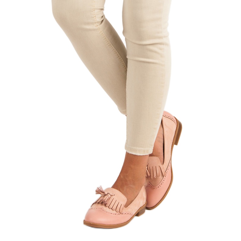 SDS Rózsaszín naplopók rojtokkal 2