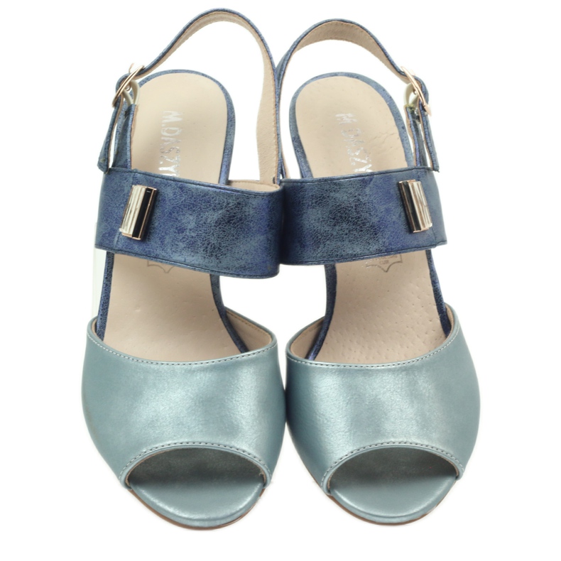 M.Daszyński Daszyński bőr talpbetét kék 3