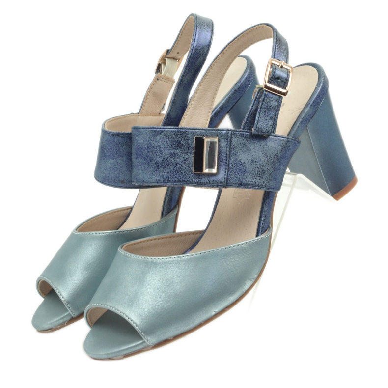 M.Daszyński Daszyński bőr talpbetét kék 4