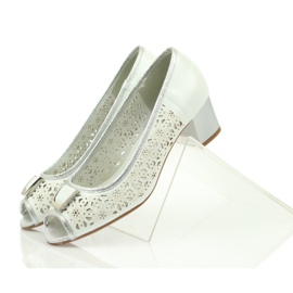 M.Daszyński Daszyński bőr talpbetét fehér barna szürke 4