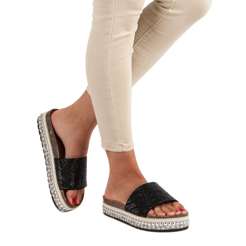 Sergio Todzi Espadrillák fekete 1