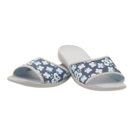 Befado női cipő papucs 300D040 papucs kék szürke sötétkék 3 Befado női cipő papucs 300D040 papucs kék szürke sötétkék 3