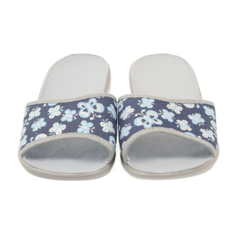 Befado női cipő papucs 300D040 papucs kék szürke sötétkék 4 Befado női cipő papucs 300D040 papucs kék szürke sötétkék 4