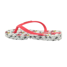 Papucs gyerekcipő Ipanema 81264 flip-flop vízhez fehér piros 3