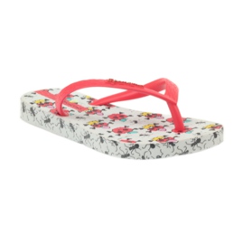 Papucs gyerekcipő Ipanema 81264 flip-flop vízhez fehér piros 2