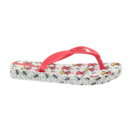 Papucs gyerekcipő Ipanema 81264 flip-flop vízhez fehér piros 1